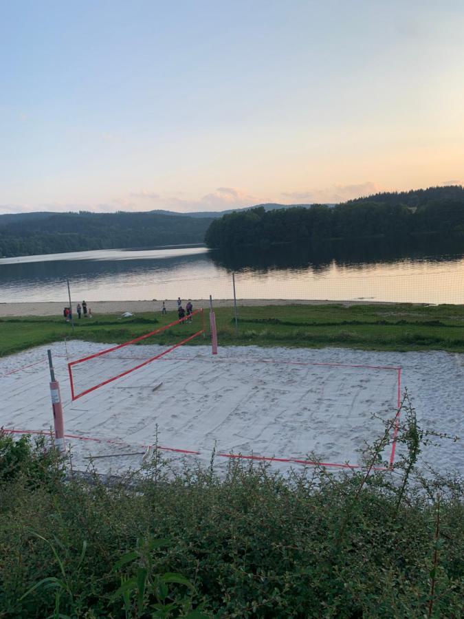 Novy Apartman V Arealu Wellness Hotelu Frymburk Exterior foto