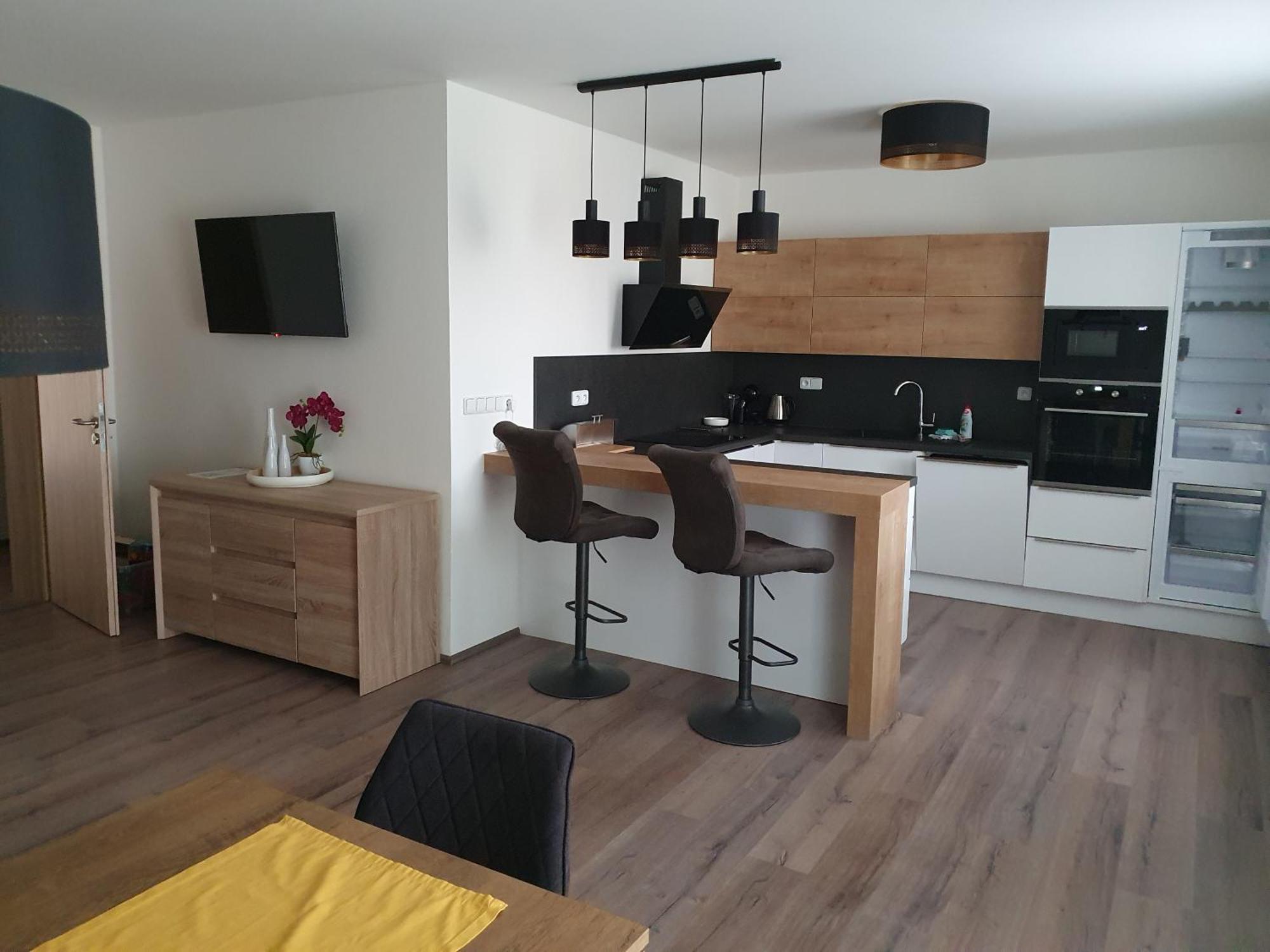 Novy Apartman V Arealu Wellness Hotelu Frymburk Exterior foto