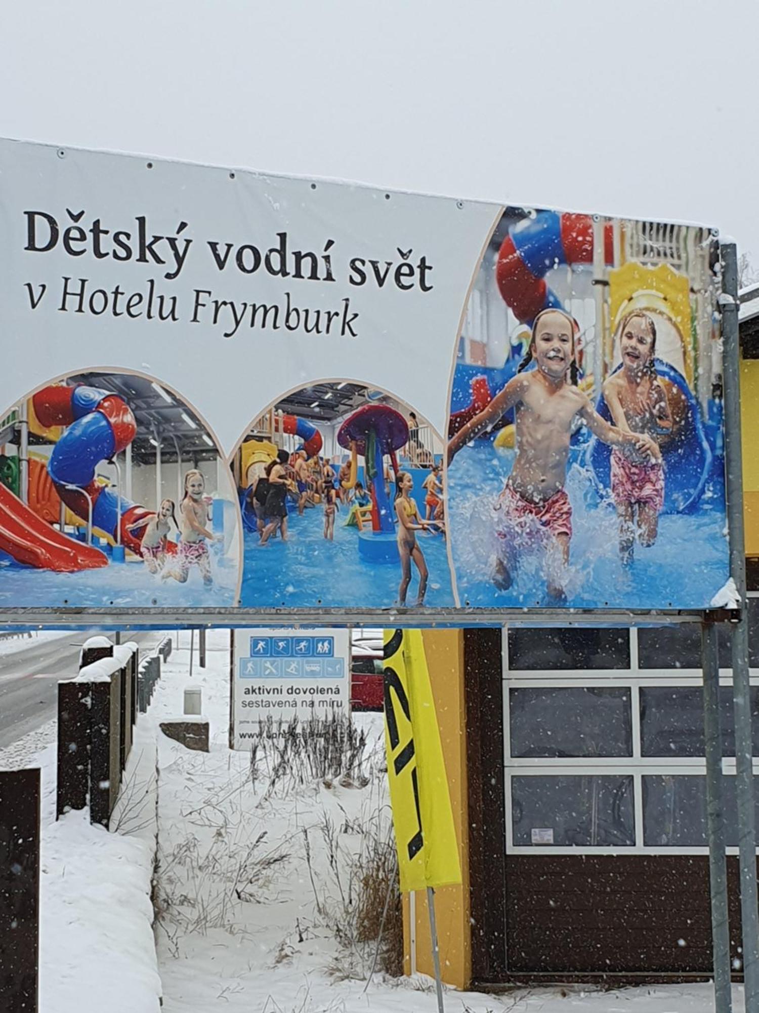 Novy Apartman V Arealu Wellness Hotelu Frymburk Exterior foto